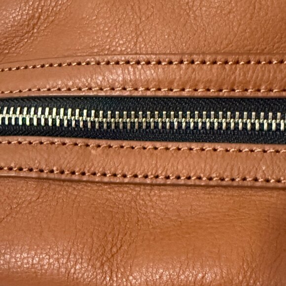 COACH Weekend Travel Kit Pouch, Saddle color - Picture 9 of 13